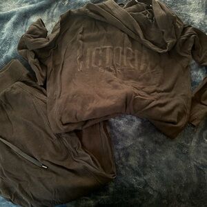 Victoria secret sweat suit